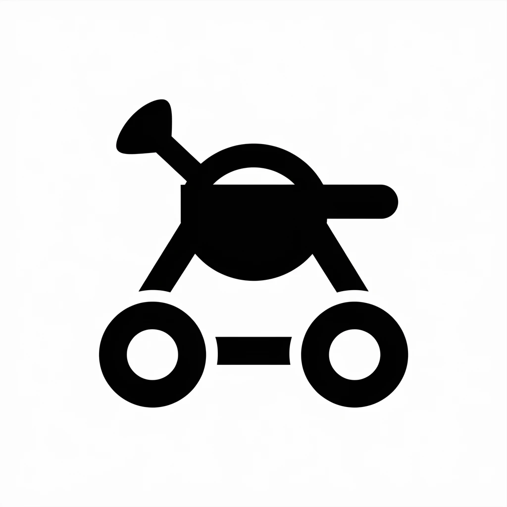 Toy icon black silhouette emoji