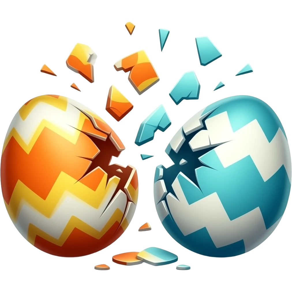 великодня битва яйцями emoji