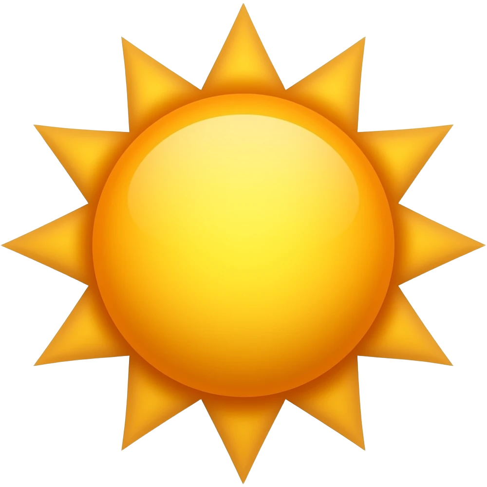sun emoji