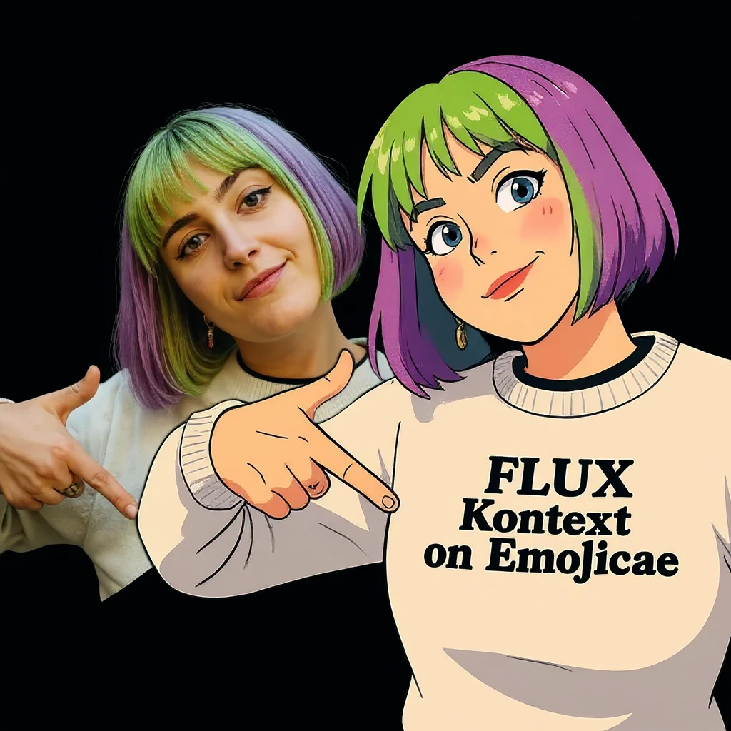 replace replicate to "emojis" and make the background black  emoji