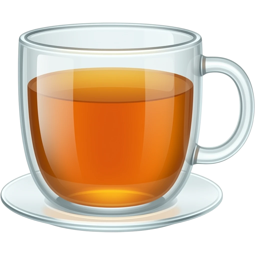 GLASS CUP TEA emoji