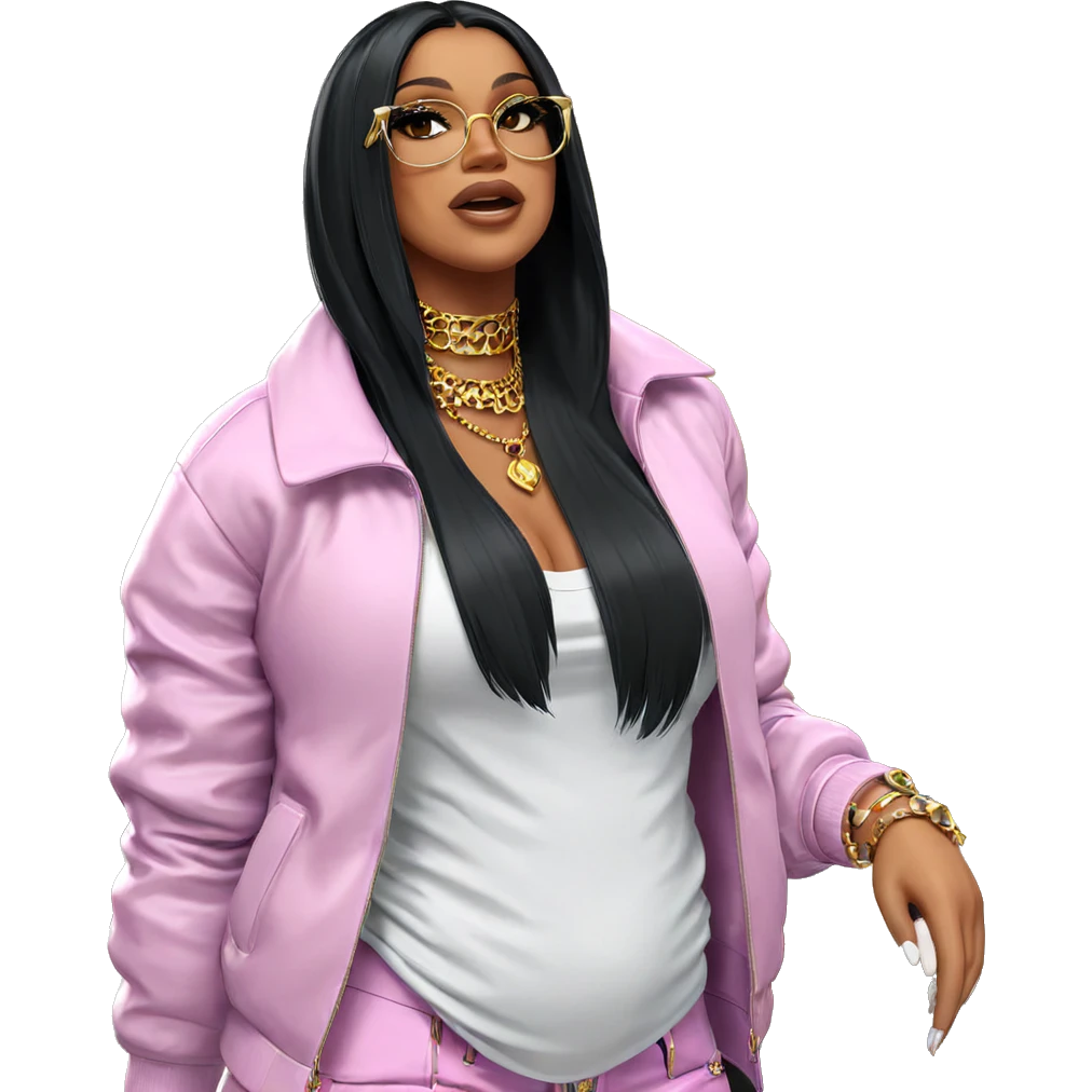 beautiful girl with jewelry emoji