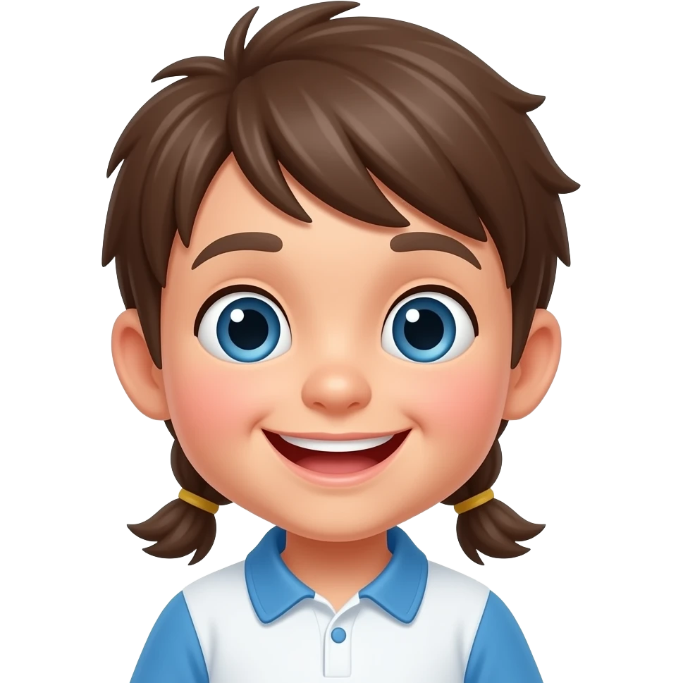enfant qui est heureux emoji