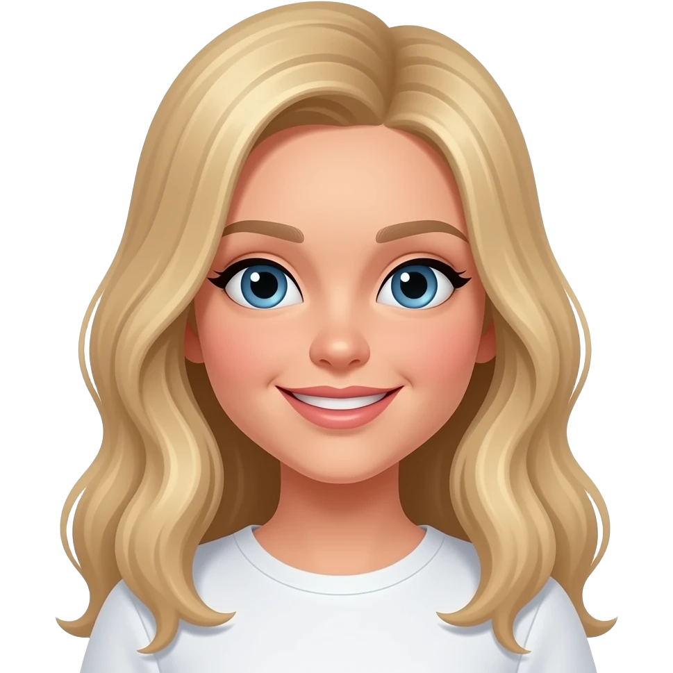 birthday girl in vacation can you make her tan and blonde emoji