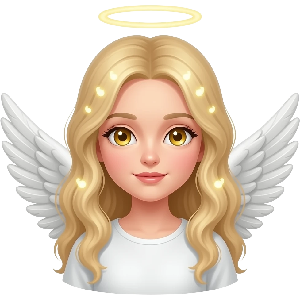 Angel with multiple eyes and wings emoji