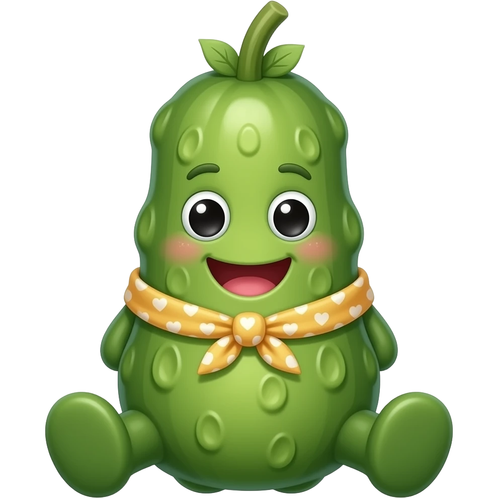 emotional support pickle emoji