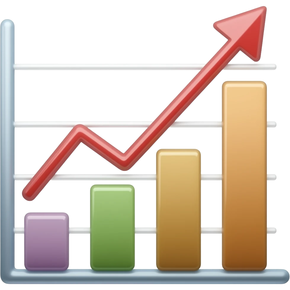 small bar graph emoji
