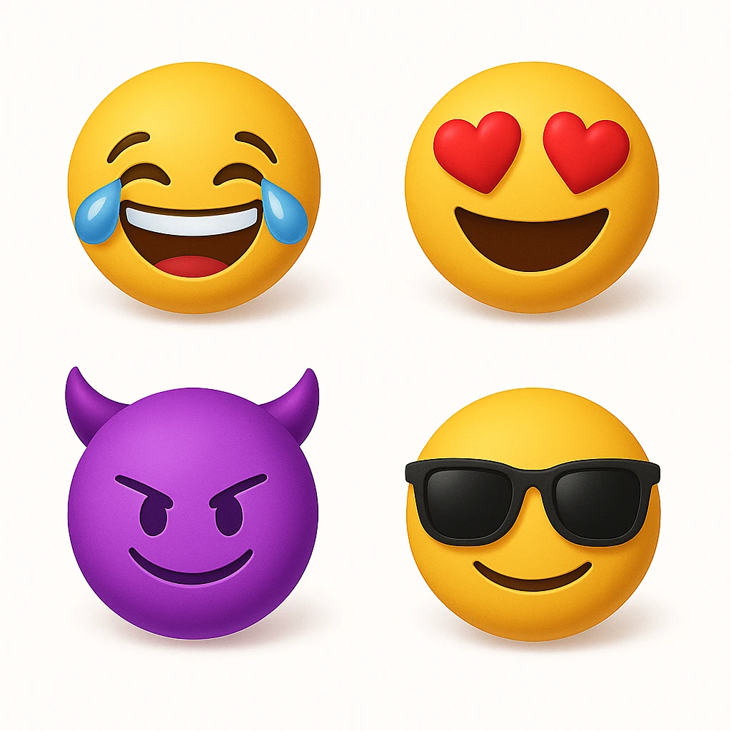 change glasses from transparent to black  emoji