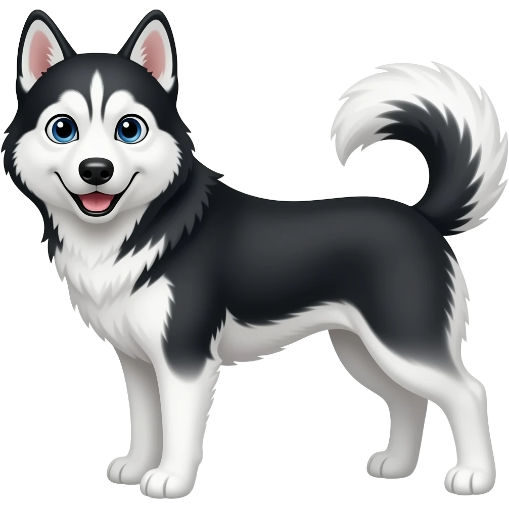 Loki The Siberian Husky emoji