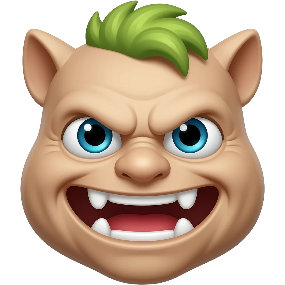 Trole face emoji
