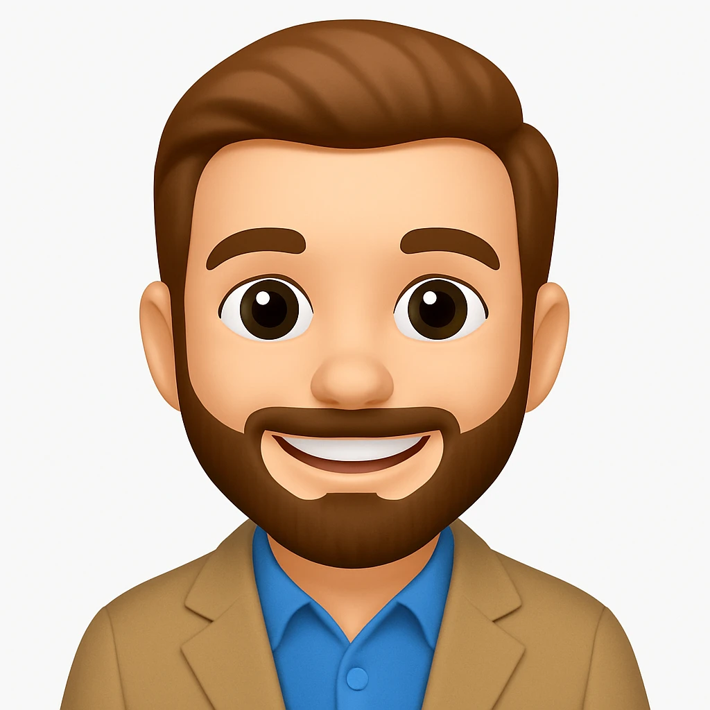 turn the second man in emoji style of the 1st image emoji