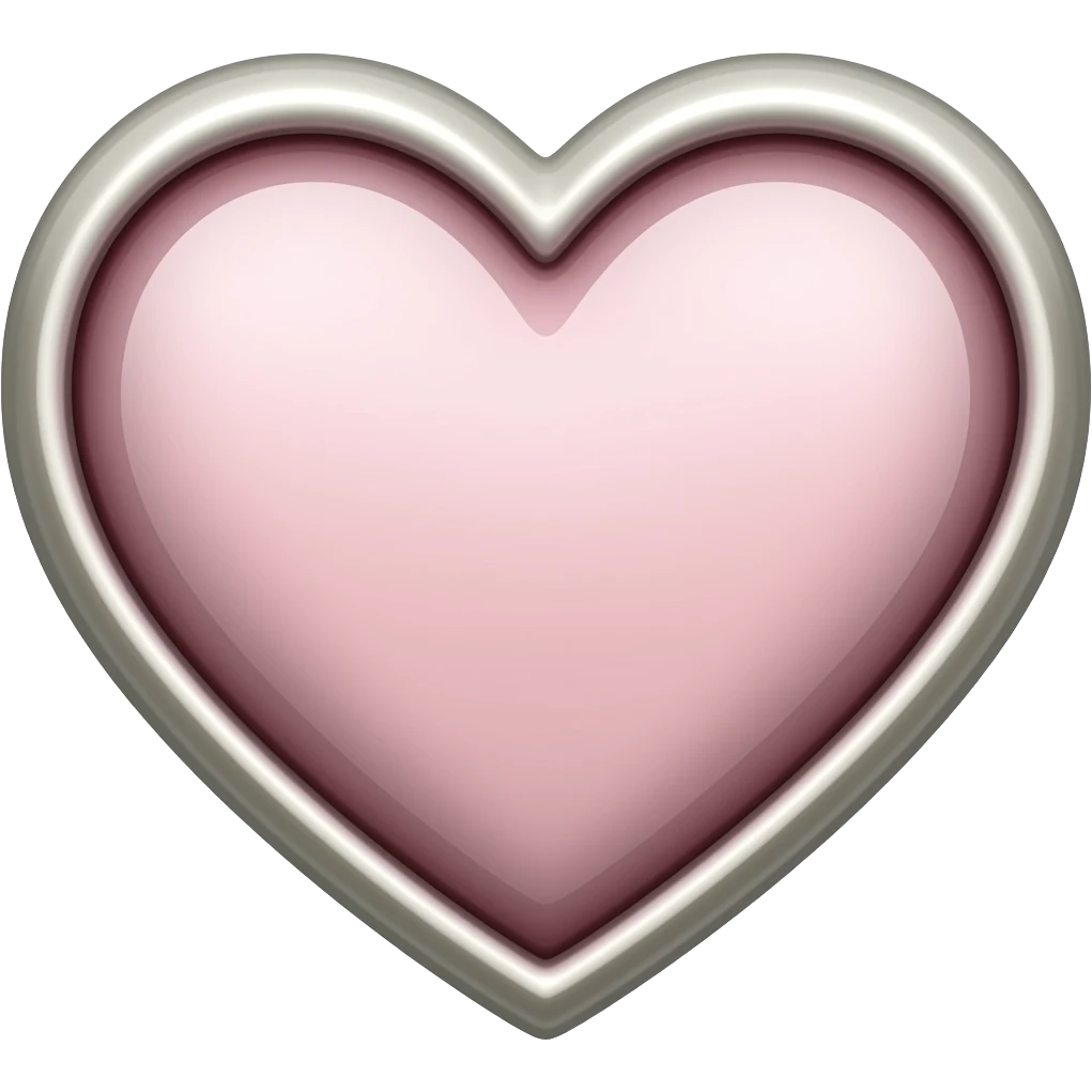 Corazón bordo emoji