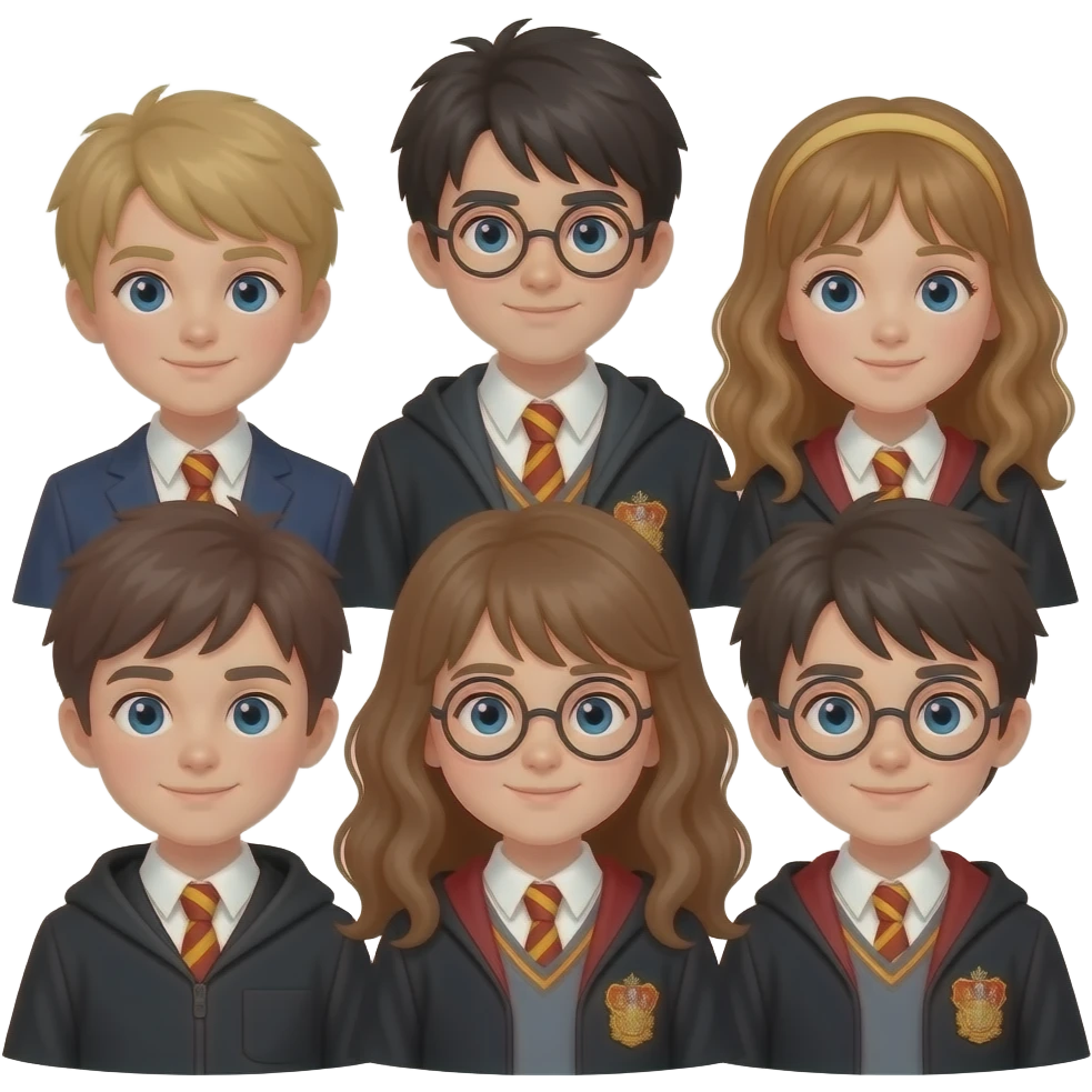Harry Potter characters emoji