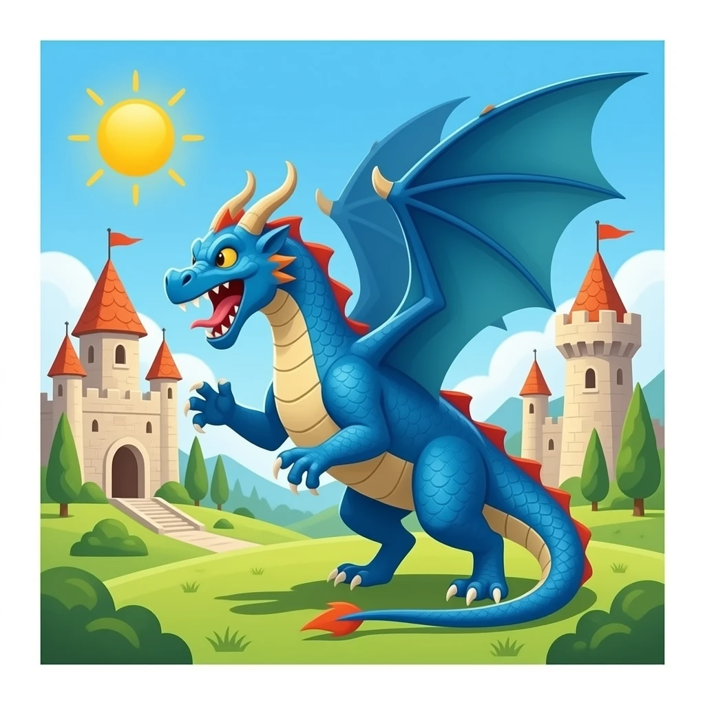 Blue dragon raid emoji