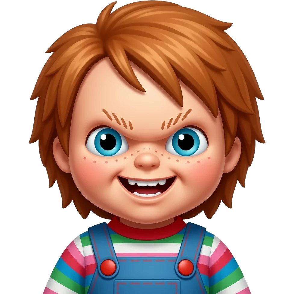 Un emojin de chuky emoji