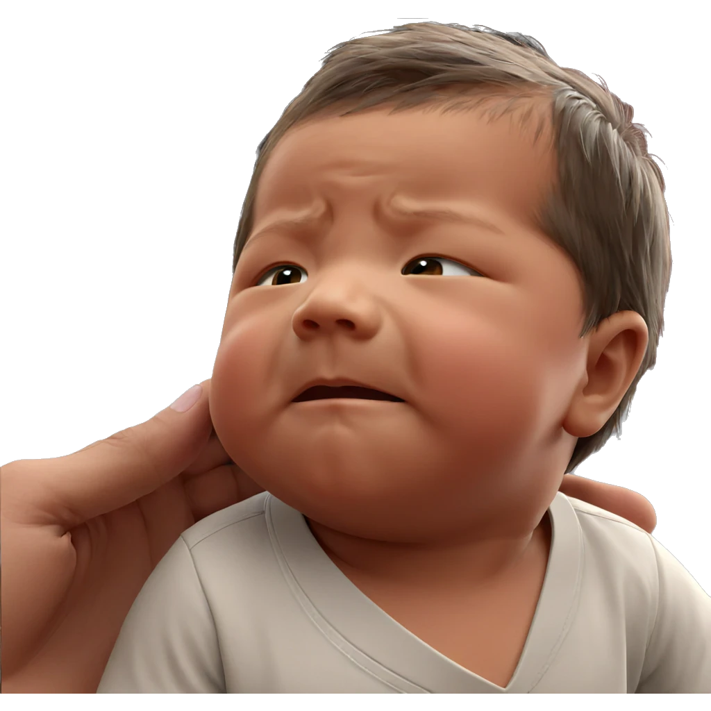 realistic meme of a boy emoji