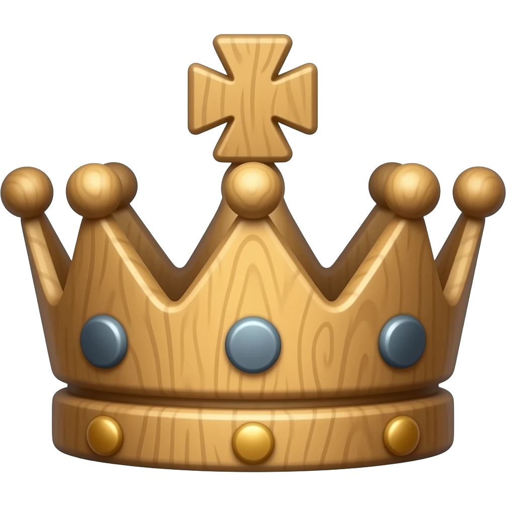 king chess wood emoji