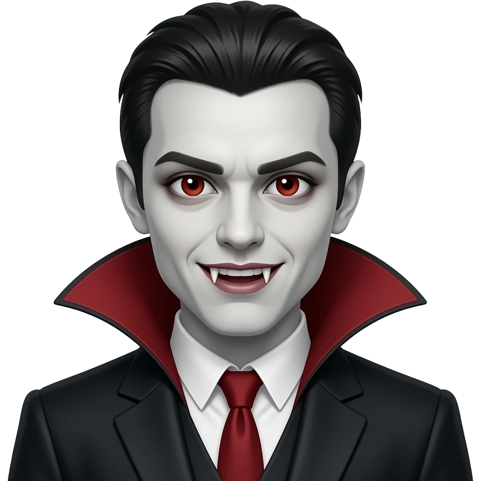 beautiful young vampire emoji