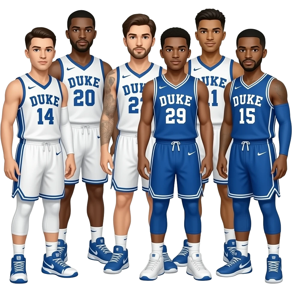 Duke men’s basketball team emoji