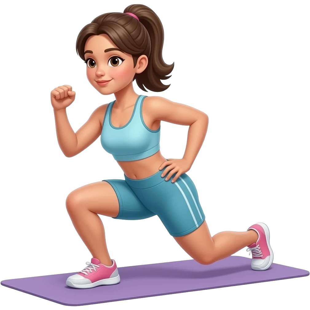 Girl booty workout day emoji
