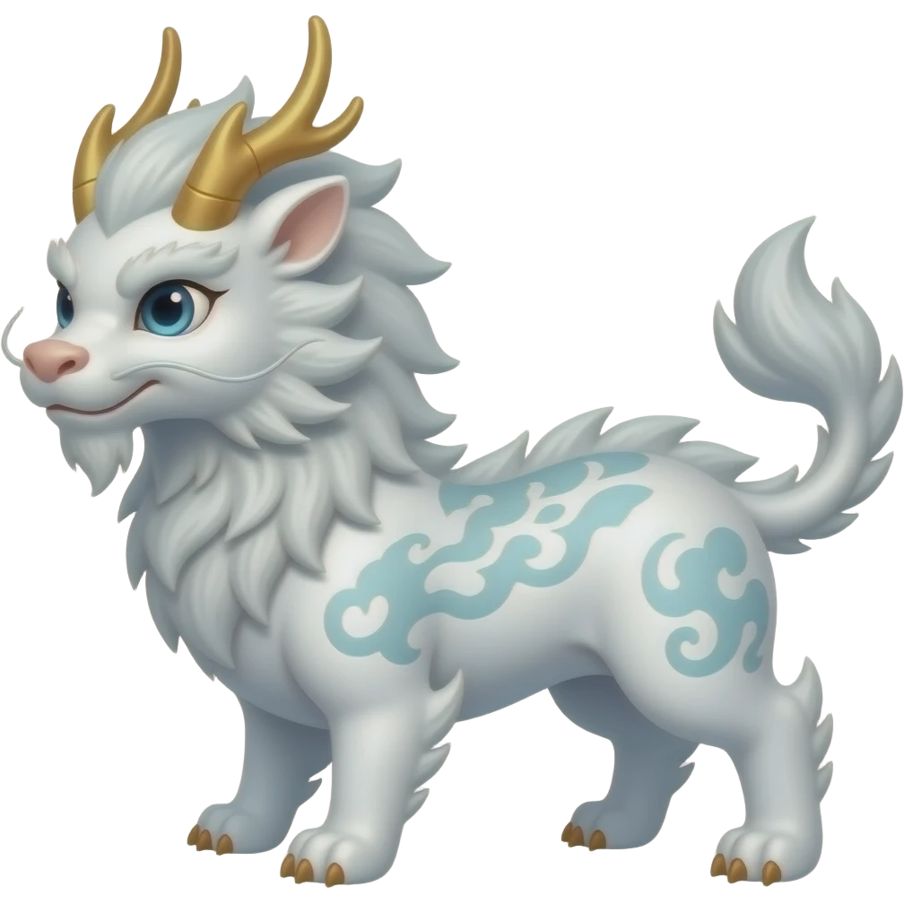 White Pixiu emoji