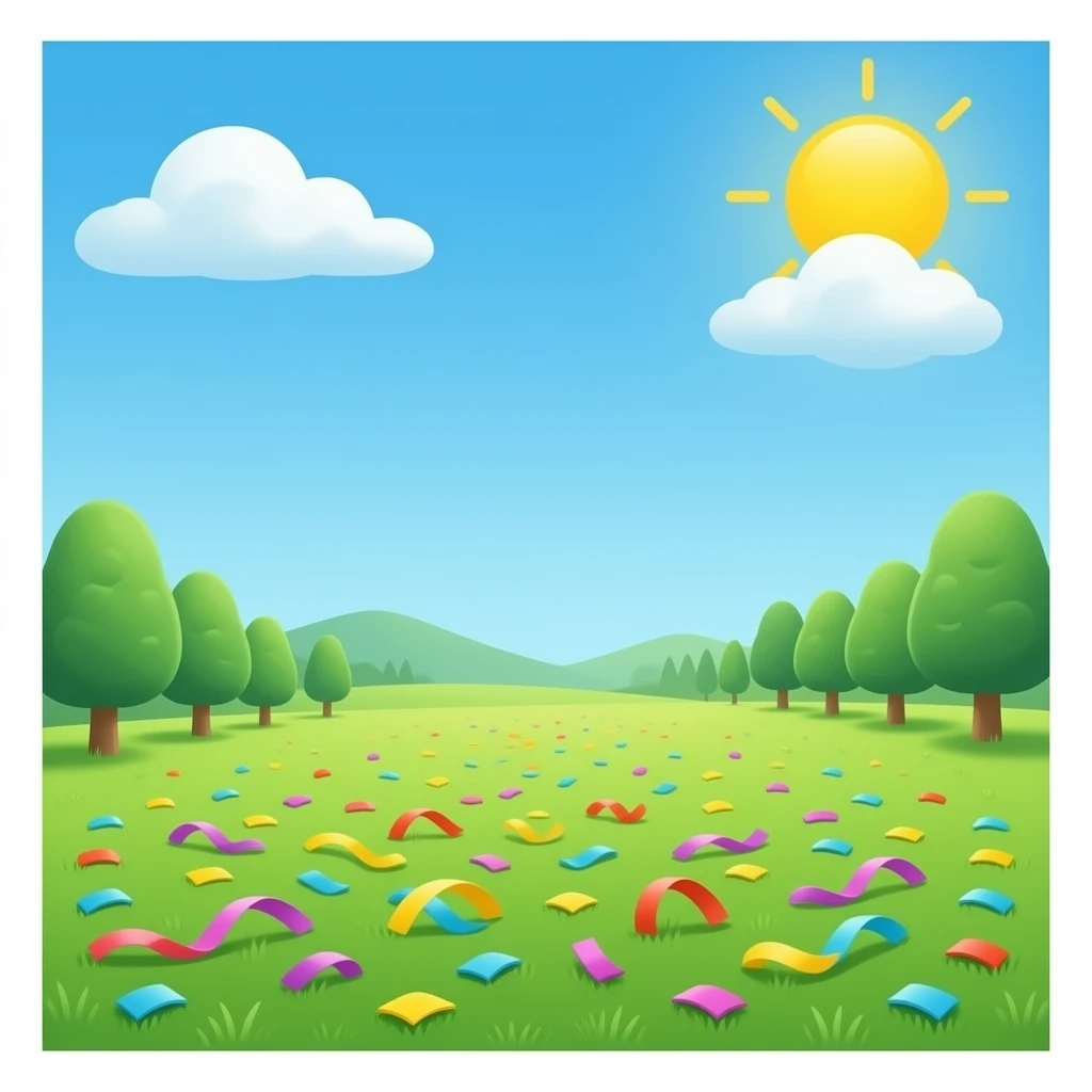 STREAMERS ON THE FLOOR emoji