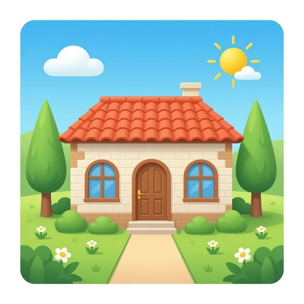 ittle- city home iraqi style emoji