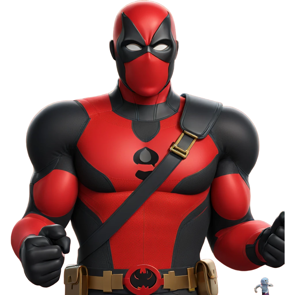 masked superhero in bodysuit emoji