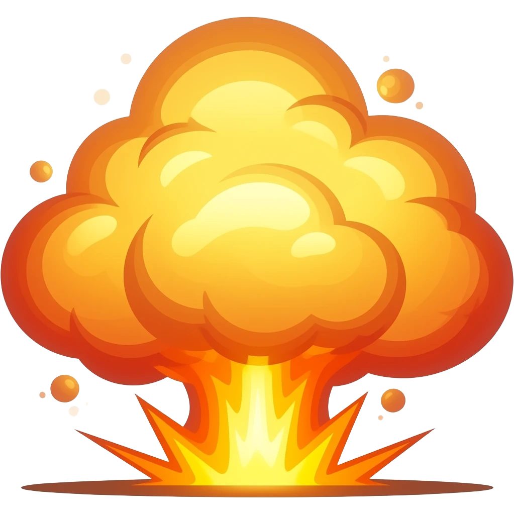 Make a big boom bopitybopbo emoji