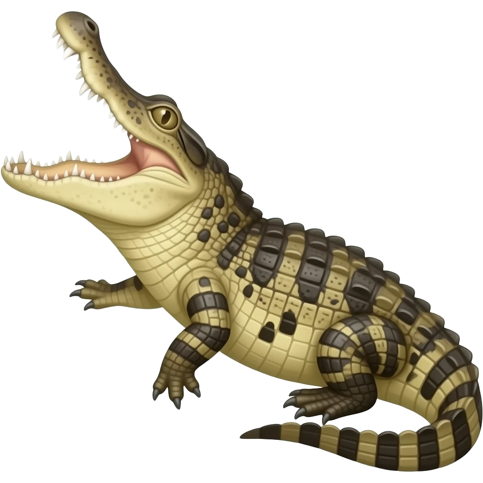 Freshwater Crocodile emoji