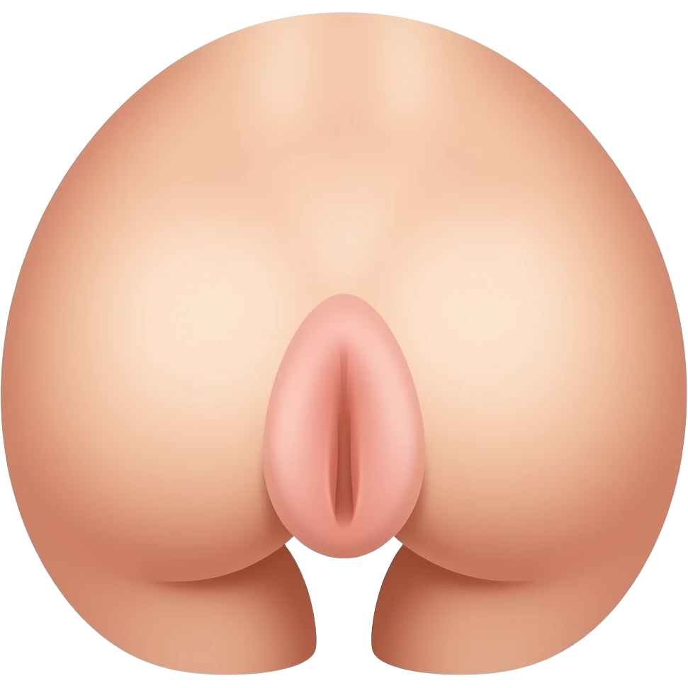 Nude Female vagina emoji