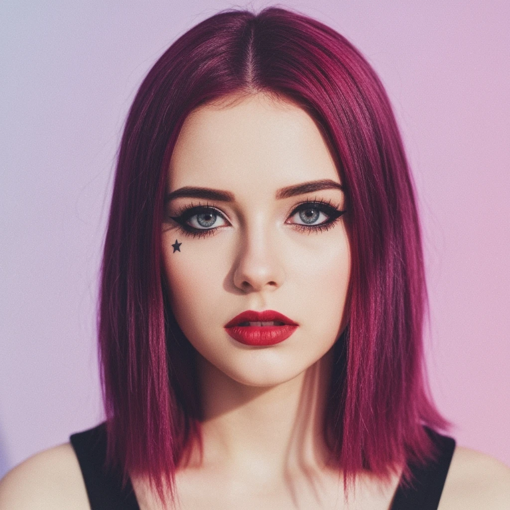 emo profile picture, cute, expressive, minimal, variation 2 emoji