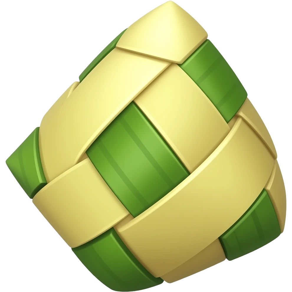 Ketupat raya emoji