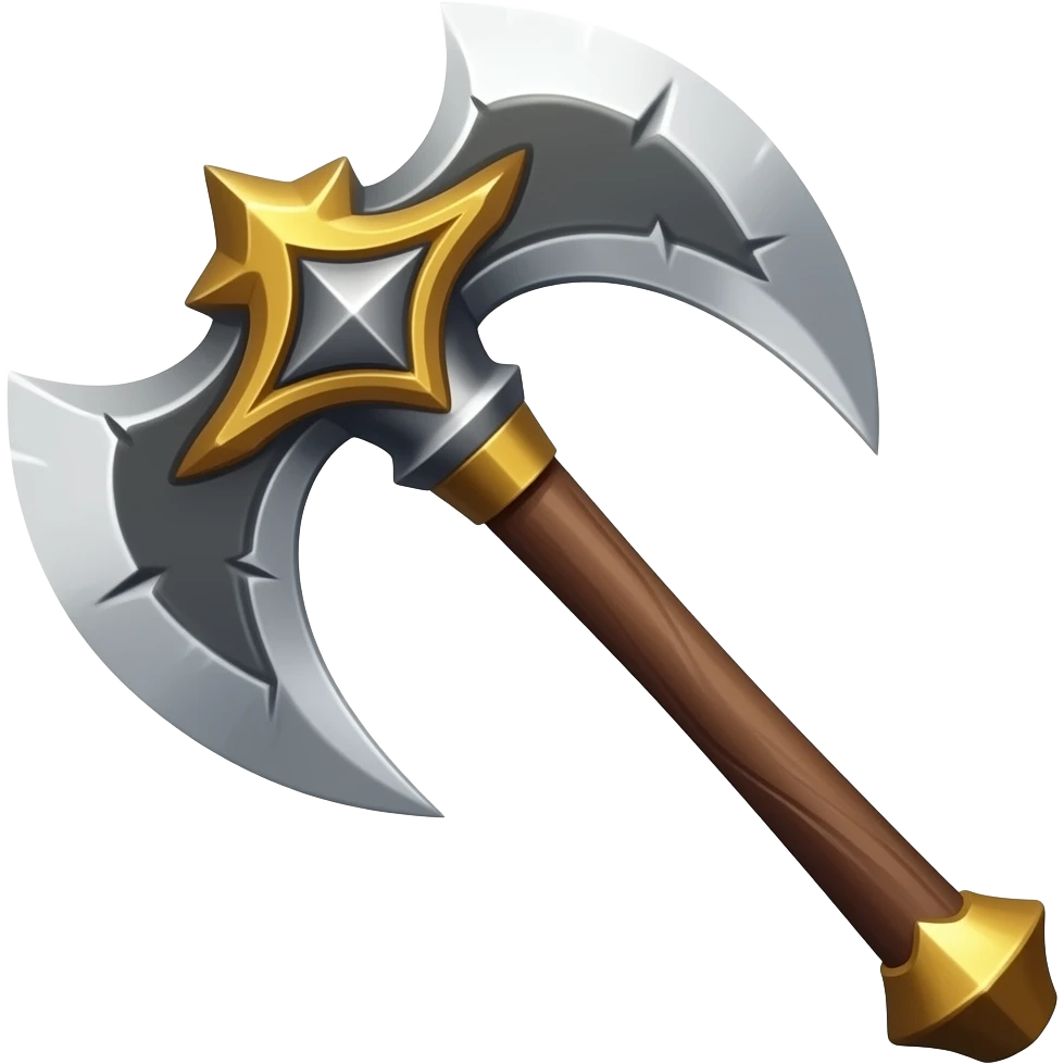the fnce picaxe from fortnite this image emoji