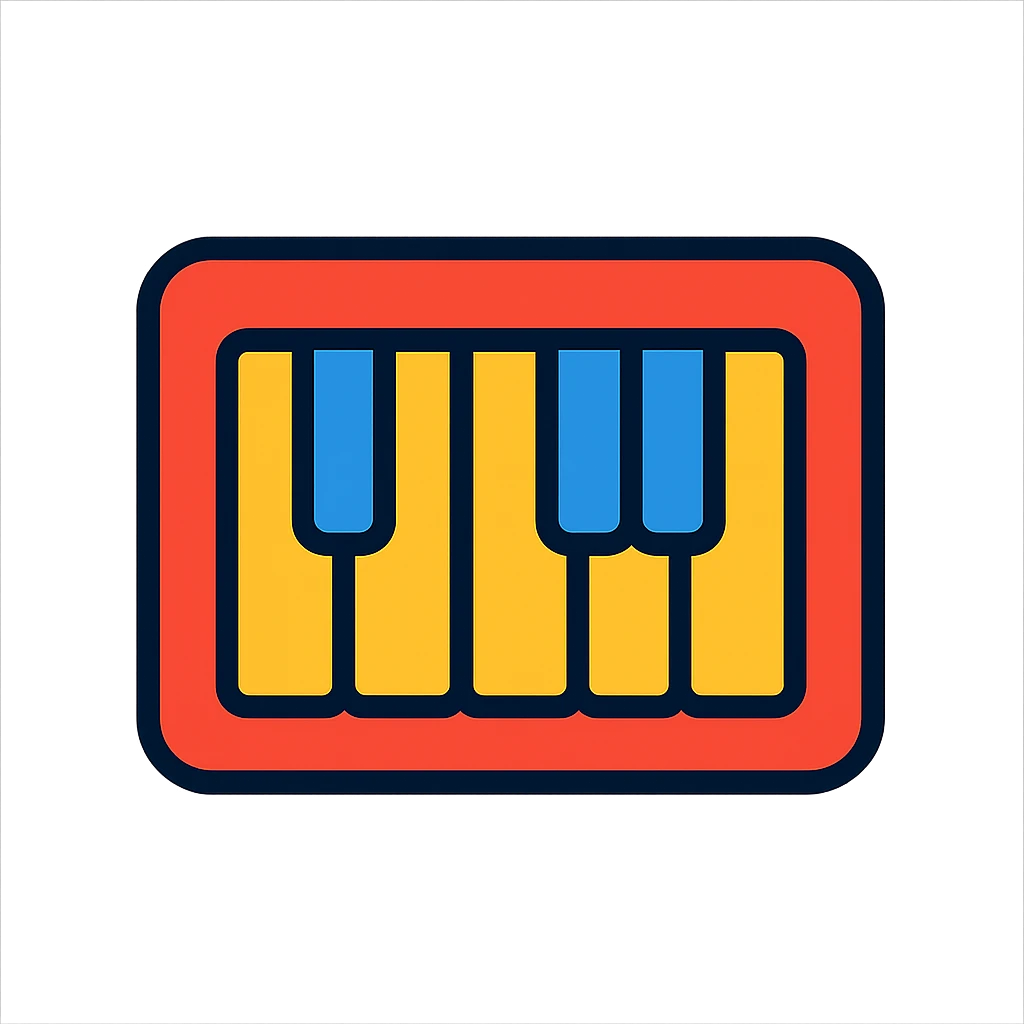 piano keyboard emoji