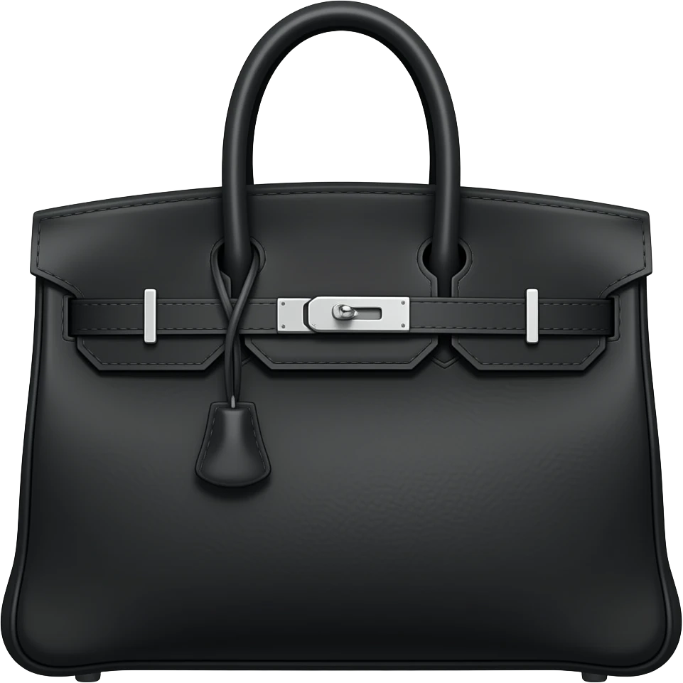 black birkin emoji