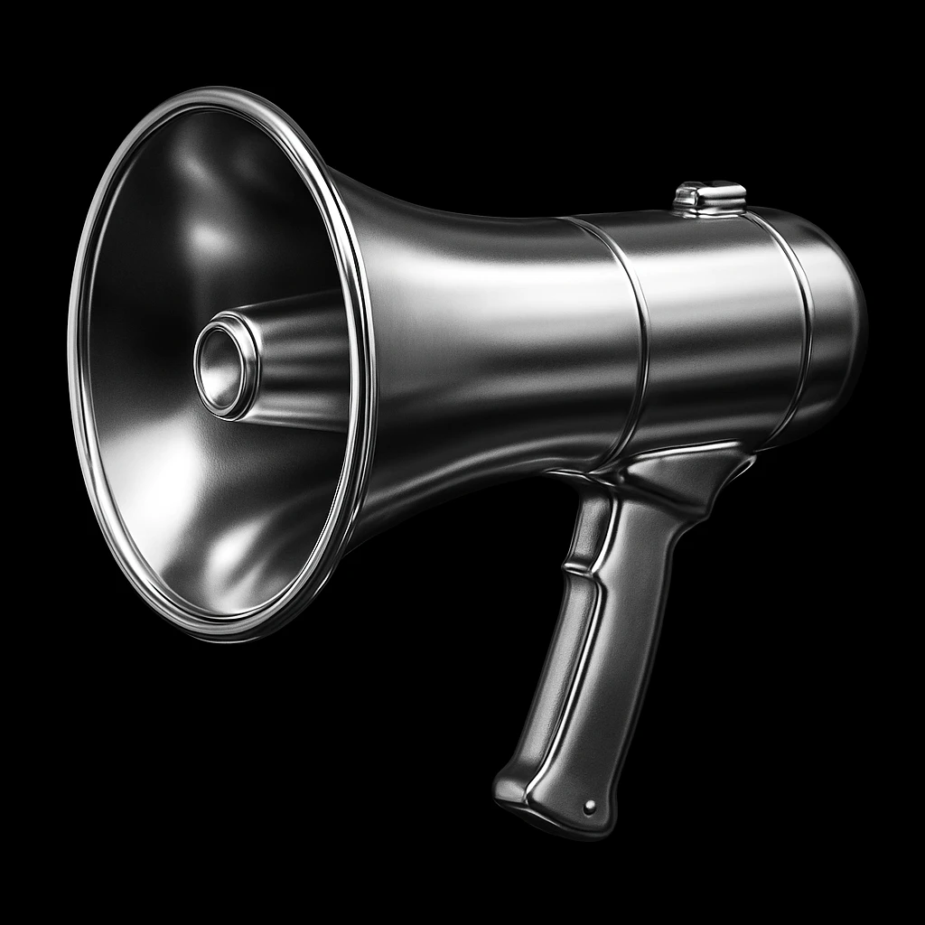 megaphone emoji
