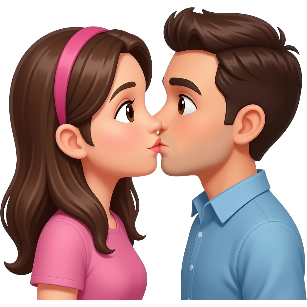 Kissing emoji