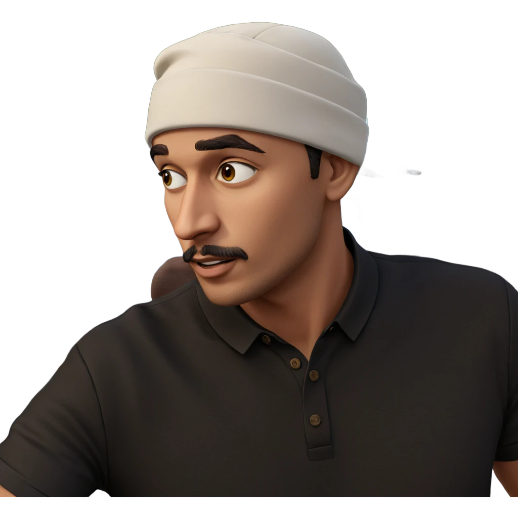 outdoor portrait of a man emoji