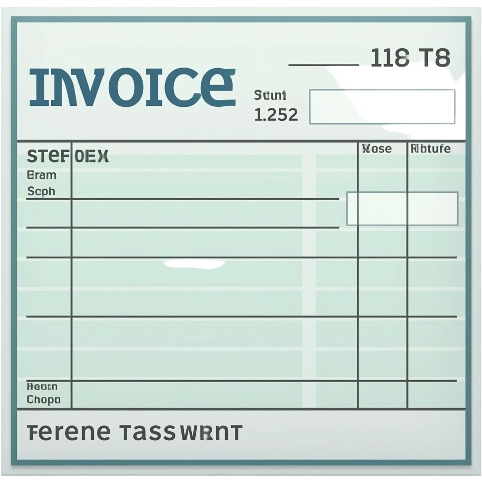 bill (invoice check) emoji