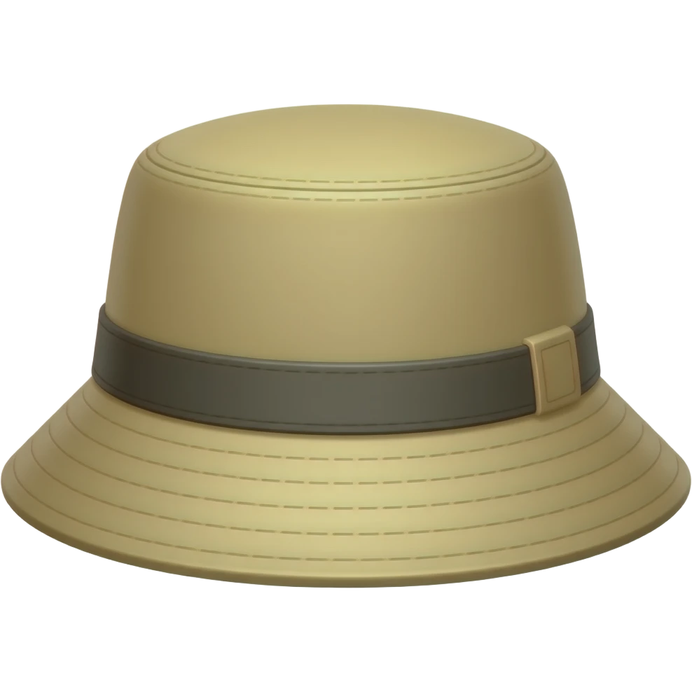 Bucket hat emoji