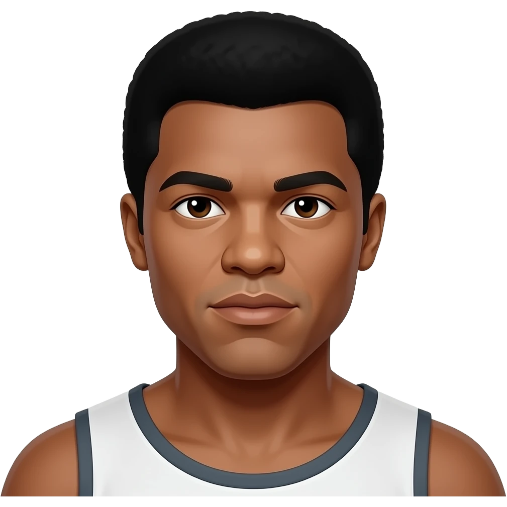 Muhammed Ali like fighter emoji