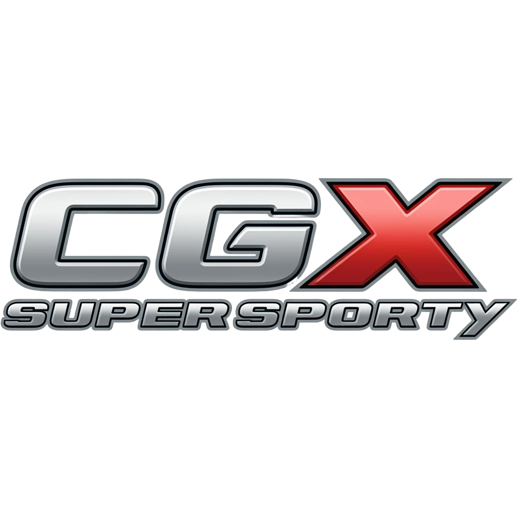 Hazte un Camaro con las siglas CGX, pero con unas letras súperdeportivas emoji