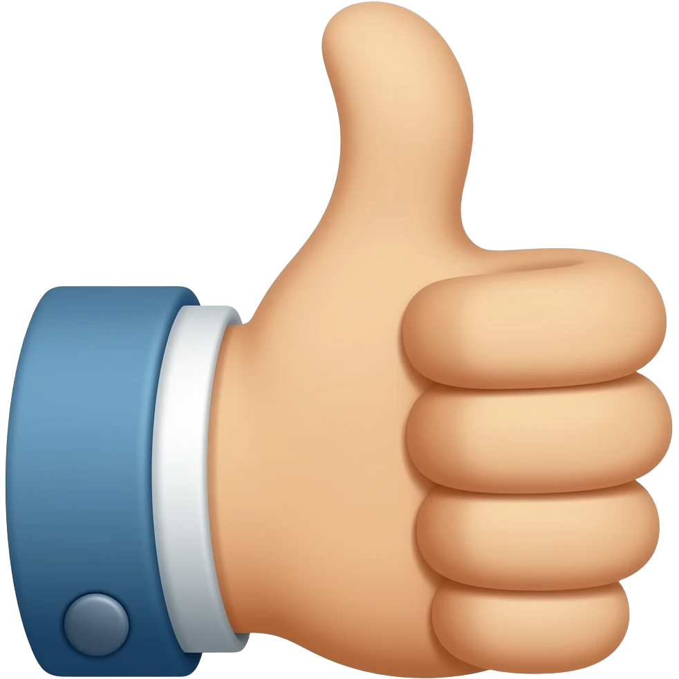 a  thumbs down emoji
