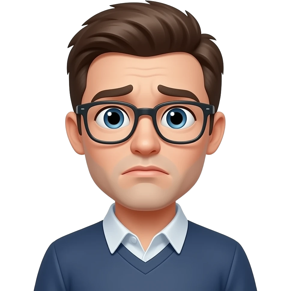 a person in confusion emoji