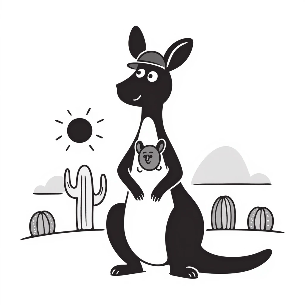 Kangaroo emoji