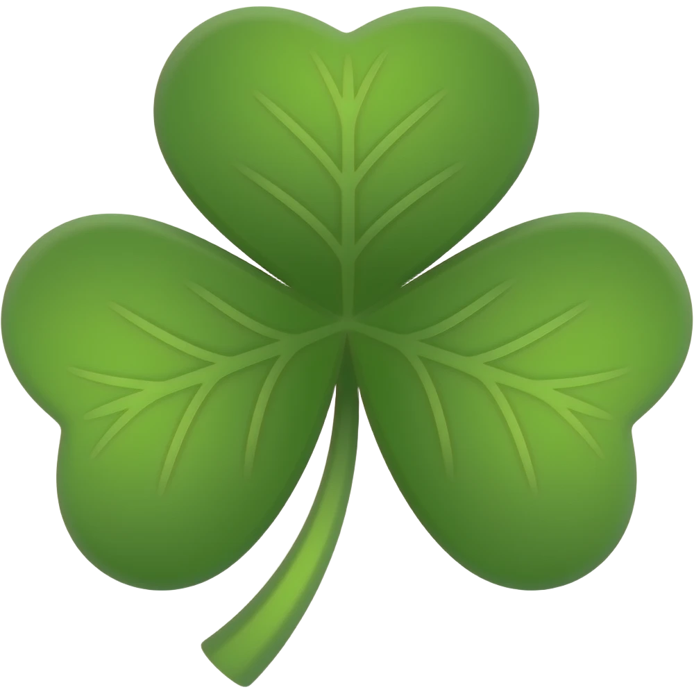 Trebol de 5 hojas emoji