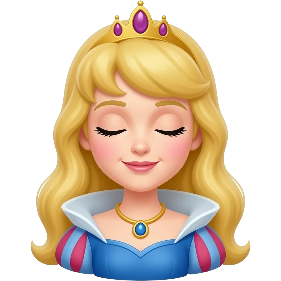 The Sleeping Beauty emoji