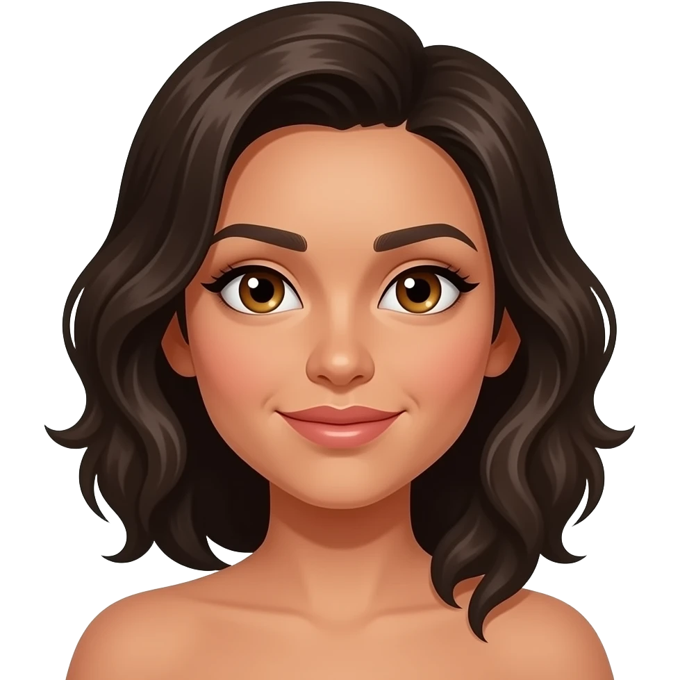 Mujer en Venezuela  ojos miel emoji