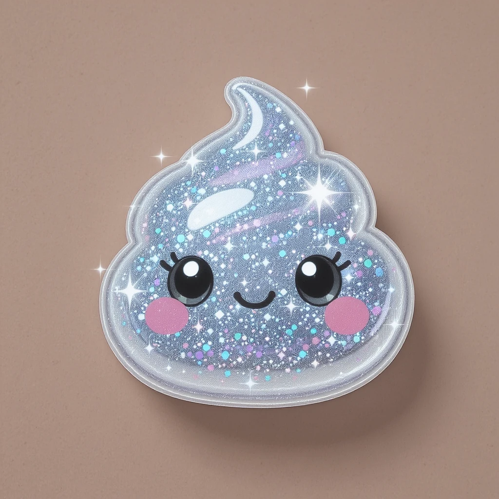 cute and shiny object with sparkles, no background emoji